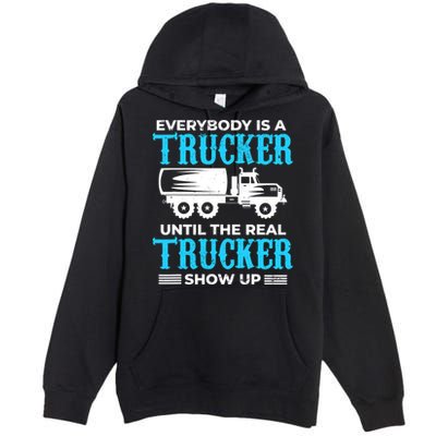 Truck Driver Truck Driver Dumper Driver Professional Driver Tipper Premium Pullover Hoodie