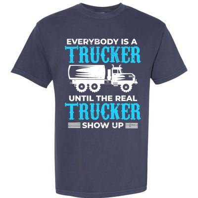 Truck Driver Truck Driver Dumper Driver Professional Driver Tipper Garment-Dyed Heavyweight T-Shirt