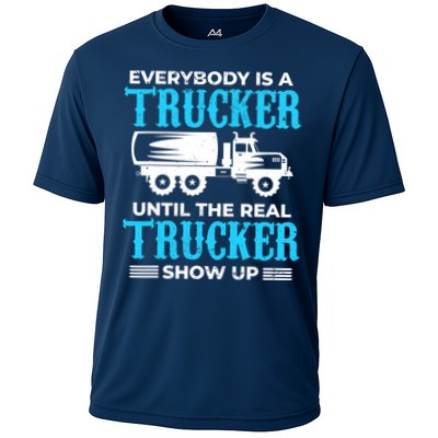 Truck Driver Truck Driver Dumper Driver Professional Driver Tipper Performance Shirt