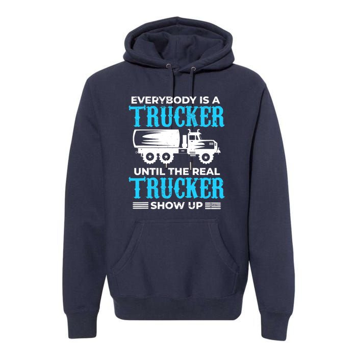 Truck Driver Truck Driver Dumper Driver Professional Driver Tipper Premium Hoodie