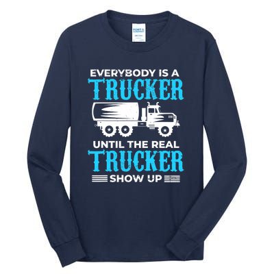 Truck Driver Truck Driver Dumper Driver Professional Driver Tipper Tall Long Sleeve T-Shirt