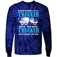 Truck Driver Truck Driver Dumper Driver Professional Driver Tipper Tie-Dye Long Sleeve Shirt