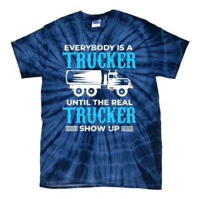 Truck Driver Truck Driver Dumper Driver Professional Driver Tipper Tie-Dye T-Shirt