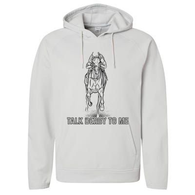 Talk Derby To Me Performance Fleece Hoodie