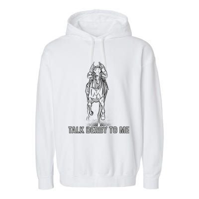 Talk Derby To Me Garment-Dyed Fleece Hoodie