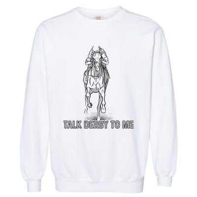 Talk Derby To Me Garment-Dyed Sweatshirt