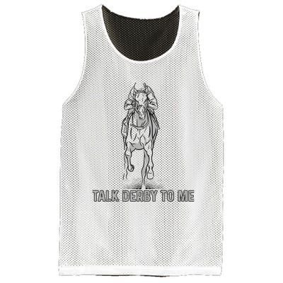 Talk Derby To Me Mesh Reversible Basketball Jersey Tank