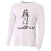 Talk Derby To Me Cooling Performance Long Sleeve Crew