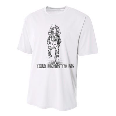 Talk Derby To Me Performance Sprint T-Shirt