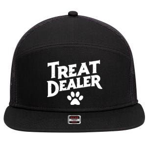 Treat Dealer 7 Panel Mesh Trucker Snapback Hat