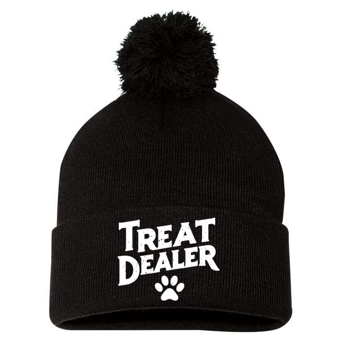 Treat Dealer Pom Pom 12in Knit Beanie