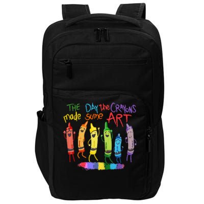 The Day The Crayons Made Some Art Teacher Art Impact Tech Backpack