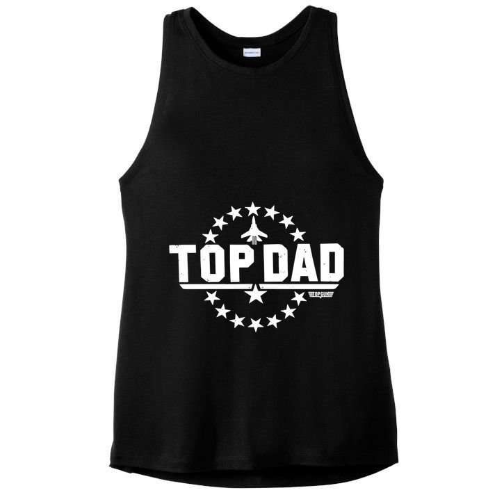Top Dad Ladies PosiCharge Tri-Blend Wicking Tank