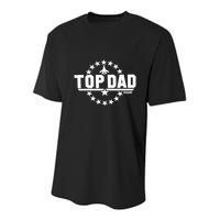 Top Dad Youth Performance Sprint T-Shirt