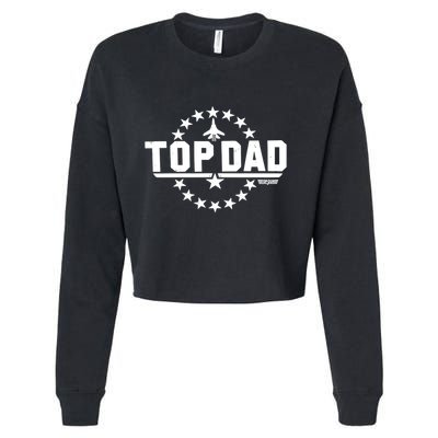 Top Dad Cropped Pullover Crew