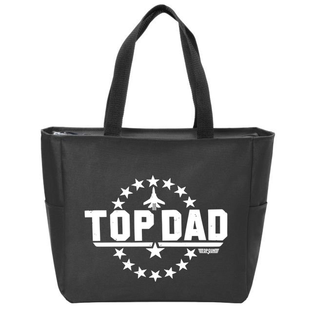 Top Dad Zip Tote Bag