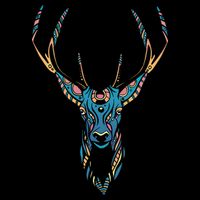 Trippy Deer City Backpack