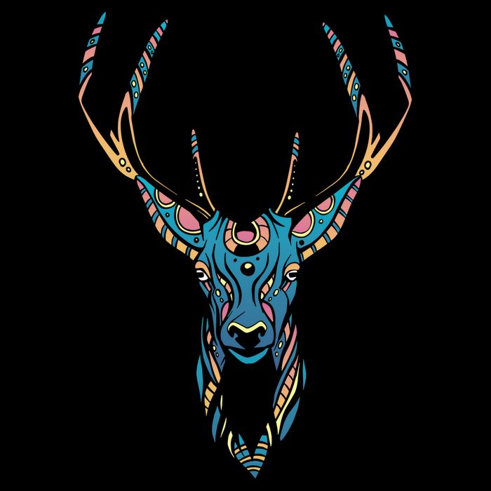 Trippy Deer City Backpack