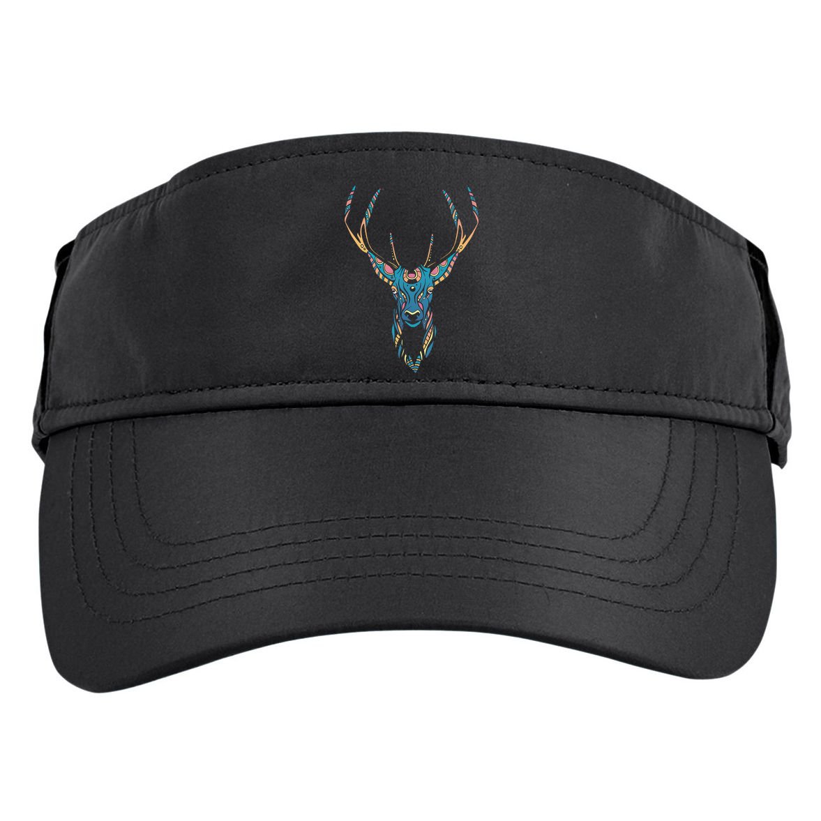 Trippy Deer Adult Drive Performance Visor