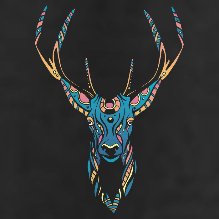 Trippy Deer Adult Drive Performance Visor