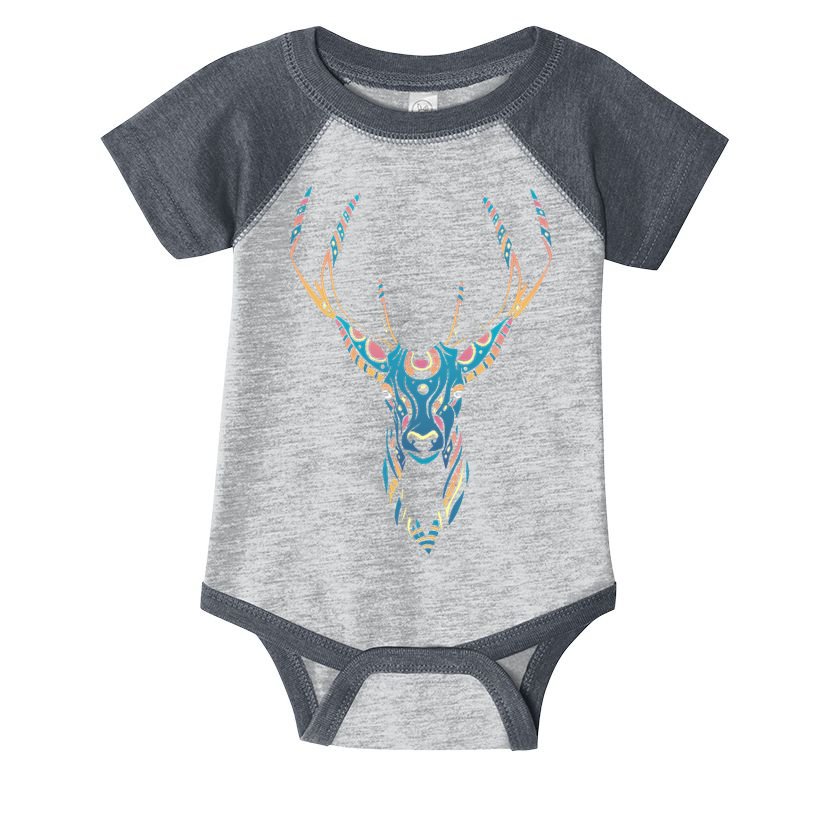 Trippy Deer Infant Baby Jersey Bodysuit
