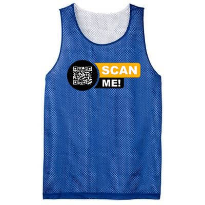 Trump Dance Troll Qr Funny President Trump Dance Code Back Mesh Reversible Basketball Jersey Tank