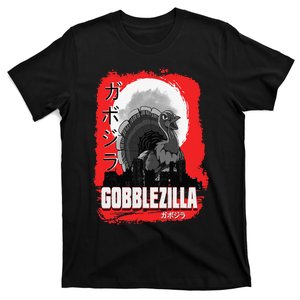 Turkey Day Thanksgiving Gobblezilla T-Shirt