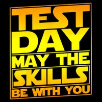 Testing Day Test Day May The Skills Be With You T.e.a.c.h.e.r Baby Bodysuit