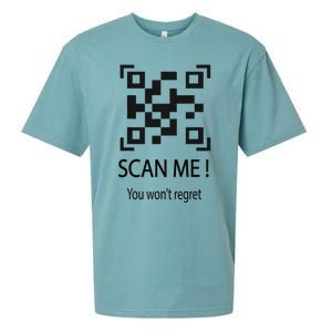 Trump Dancing Troll Scan Qr Funny President Trump Dance Code Sueded Cloud Jersey T-Shirt