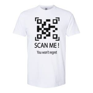 Trump Dancing Troll Scan Qr Funny President Trump Dance Code Softstyle CVC T-Shirt