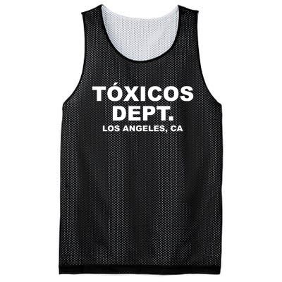 Toxicos Dept Mesh Reversible Basketball Jersey Tank