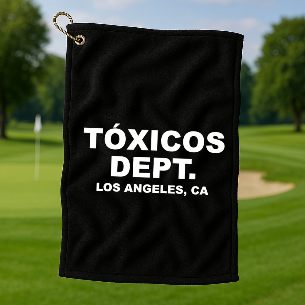 Toxicos Dept Golf Towel