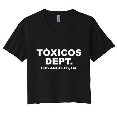 Toxicos Dept Crop Top