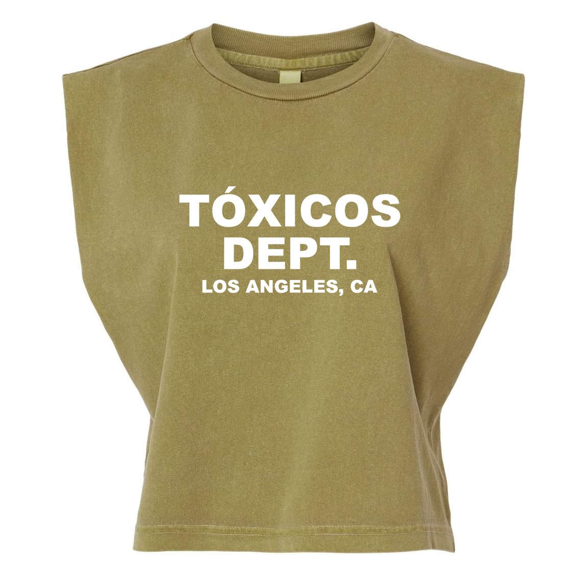 Toxicos Dept Garment-Dyed Women's Muscle Tee