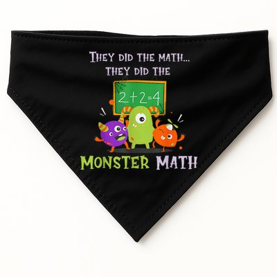 They Did The Math They Did The Monster Math USA-Made Doggie Bandana