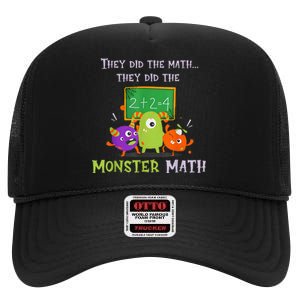 They Did The Math They Did The Monster Math High Crown Mesh Back Trucker Hat