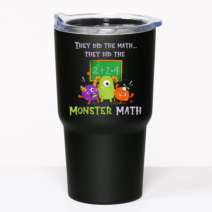 They Did The Math They Did The Monster Math Tumbler