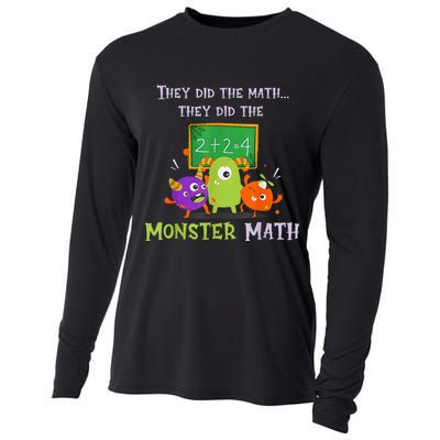 They Did The Math They Did The Monster Math Cooling Performance Long Sleeve Crew