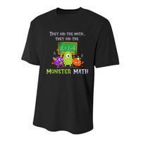 They Did The Math They Did The Monster Math Youth Performance Sprint T-Shirt
