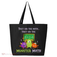 They Did The Math They Did The Monster Math 25L Jumbo Tote