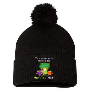 They Did The Math They Did The Monster Math Pom Pom 12in Knit Beanie