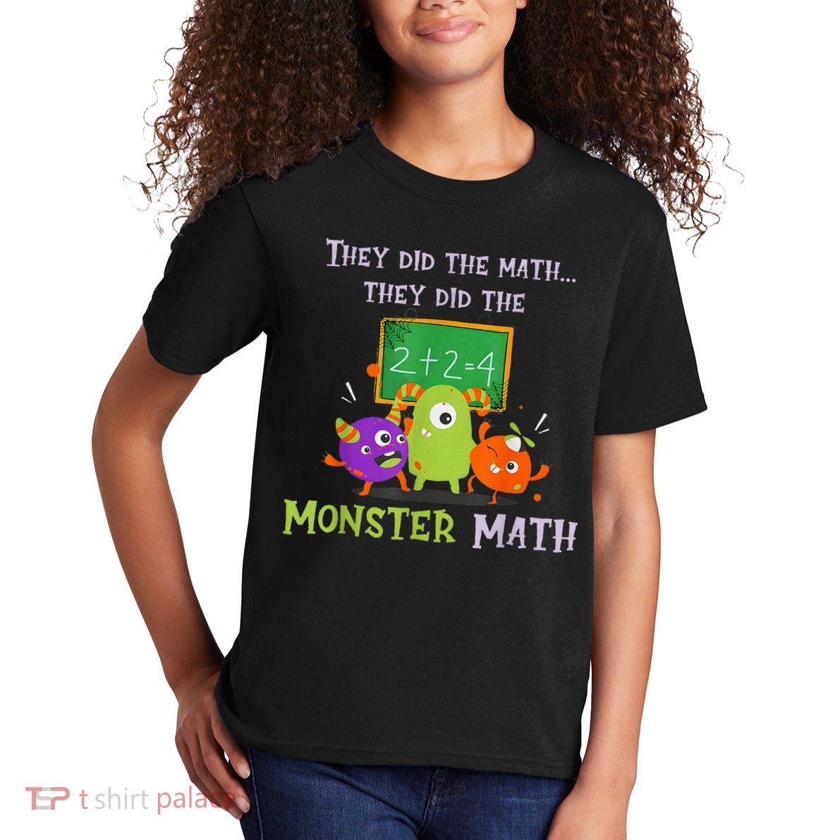 They Did The Math They Did The Monster Math Kids T-Shirt