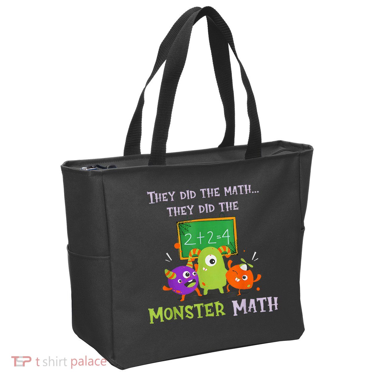 They Did The Math They Did The Monster Math Zip Tote Bag