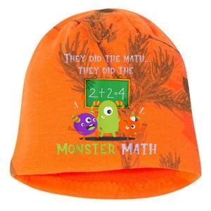 They Did The Math They Did The Monster Math Kati - Camo Knit Beanie