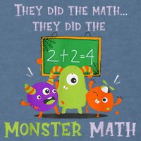 They Did The Math They Did The Monster Math Garment-Dyed Sweatshirt