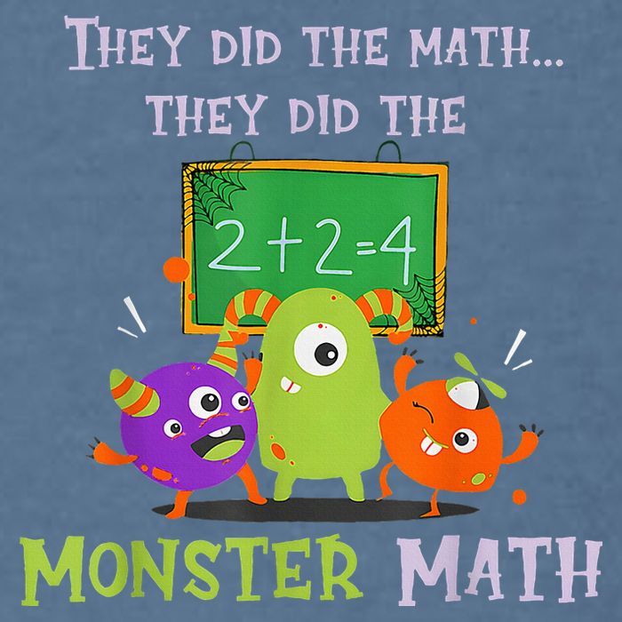 They Did The Math They Did The Monster Math Garment-Dyed Sweatshirt