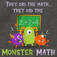They Did The Math They Did The Monster Math Vector Backpack