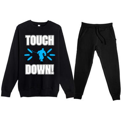 Touch Down Premium Crewneck Sweatsuit Set