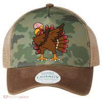 Turkey Dab Thanksgiving Funny Legacy Tie Dye Trucker Hat