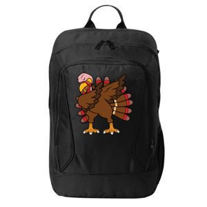 Turkey Dab Thanksgiving Funny City Backpack